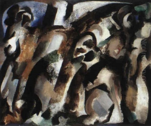 Ronce Oil Painting by Youla, Jules Chapoval