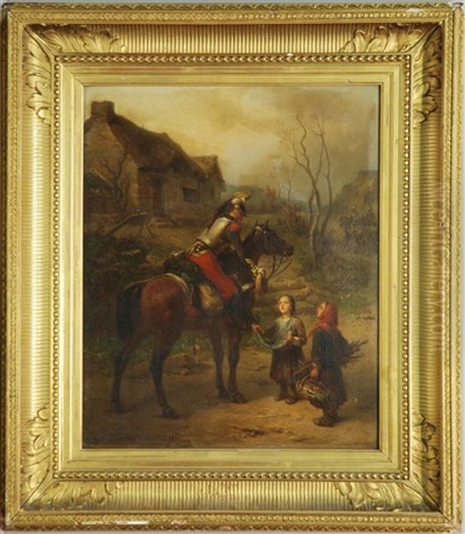 Il Corazziere Oil Painting by Eugene Charpentier