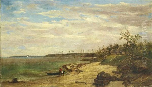 La Costa De Cuba Oil Painting by Esteban Chartrand