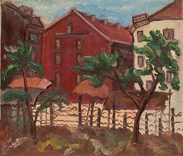 Hsinglou, Tainan Oil Painting by Chen Cheng-Po