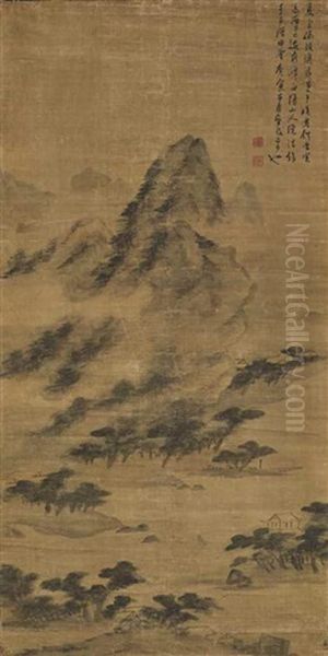 Summer Mountains Oil Painting by Chen Chun