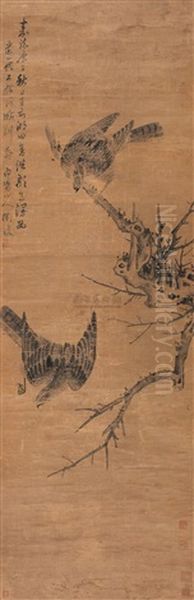 Eagle Oil Painting by Chen Chun