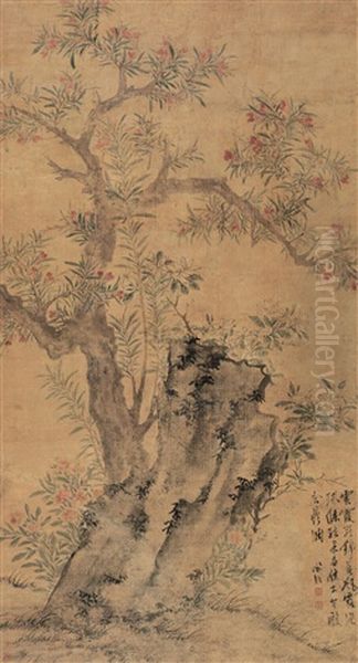 Tree Oil Painting by Chen Chun