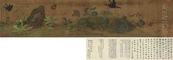 Flowers Oil Painting by Chen Hongshou