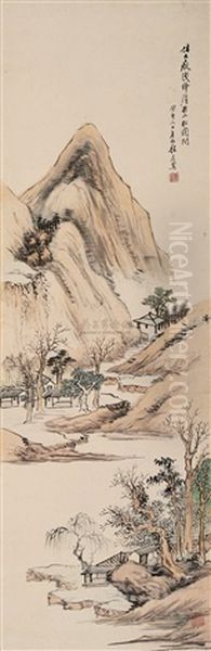 Landscape Oil Painting by  Cheng Tinglu