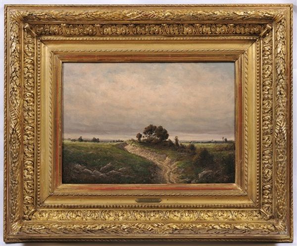 Landscape In France Oil Painting by Anton Chittussi