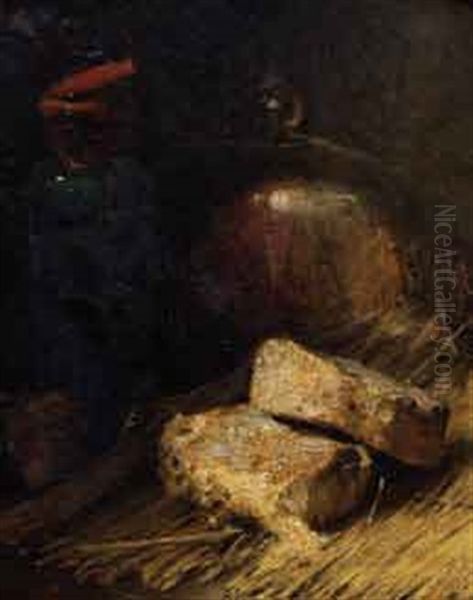 Le Plateau De Fromage Oil Painting by Rene Louis Chretien