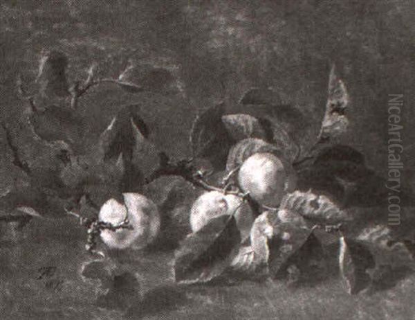 Blommegren Oil Painting by Anthonie, Anthonore Christensen