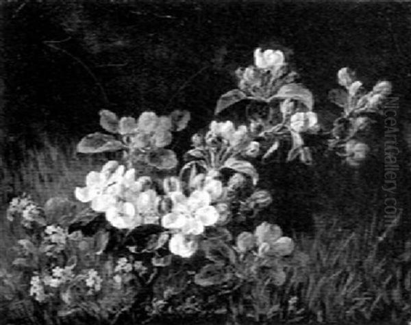 Spring Blossoms Oil Painting by Anthonie, Anthonore Christensen