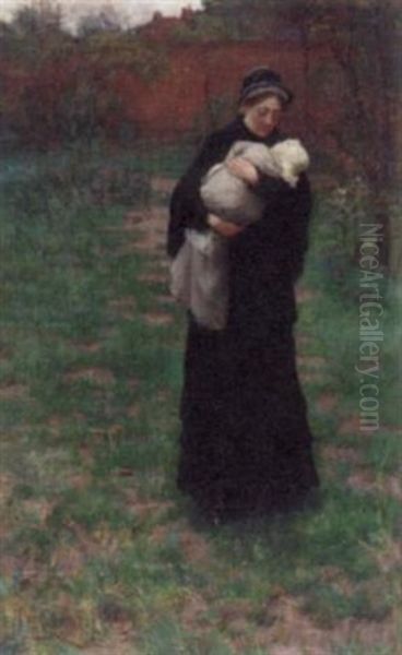 Sorrow's Solace Oil Painting by James Elder Christie