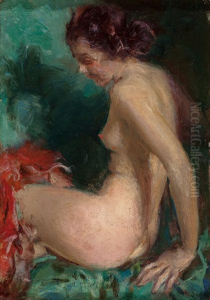 Nude Oil Painting by Howard Chandler Christy