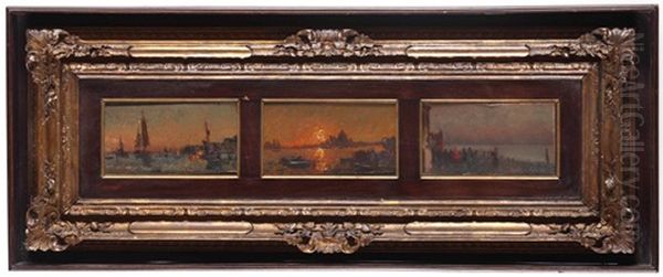 Paesaggi Lagunari Oil Painting by Beppe Ciardi