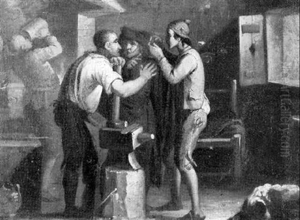 The Blacksmith's Forge


The Blacksmith's Forge Oil Painting by Antonio Cifrondi