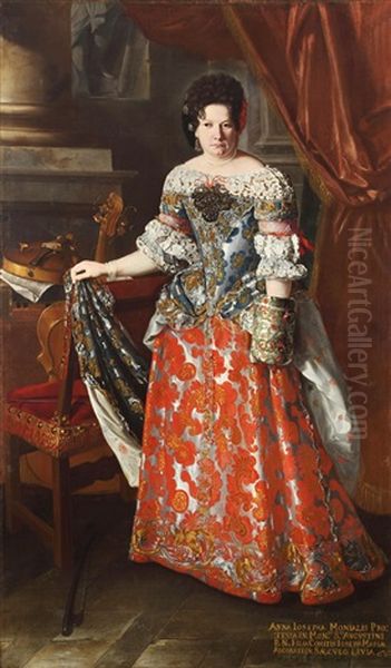 Bildnis Livia Arconati Oil Painting by Pier Francesco Cittadini