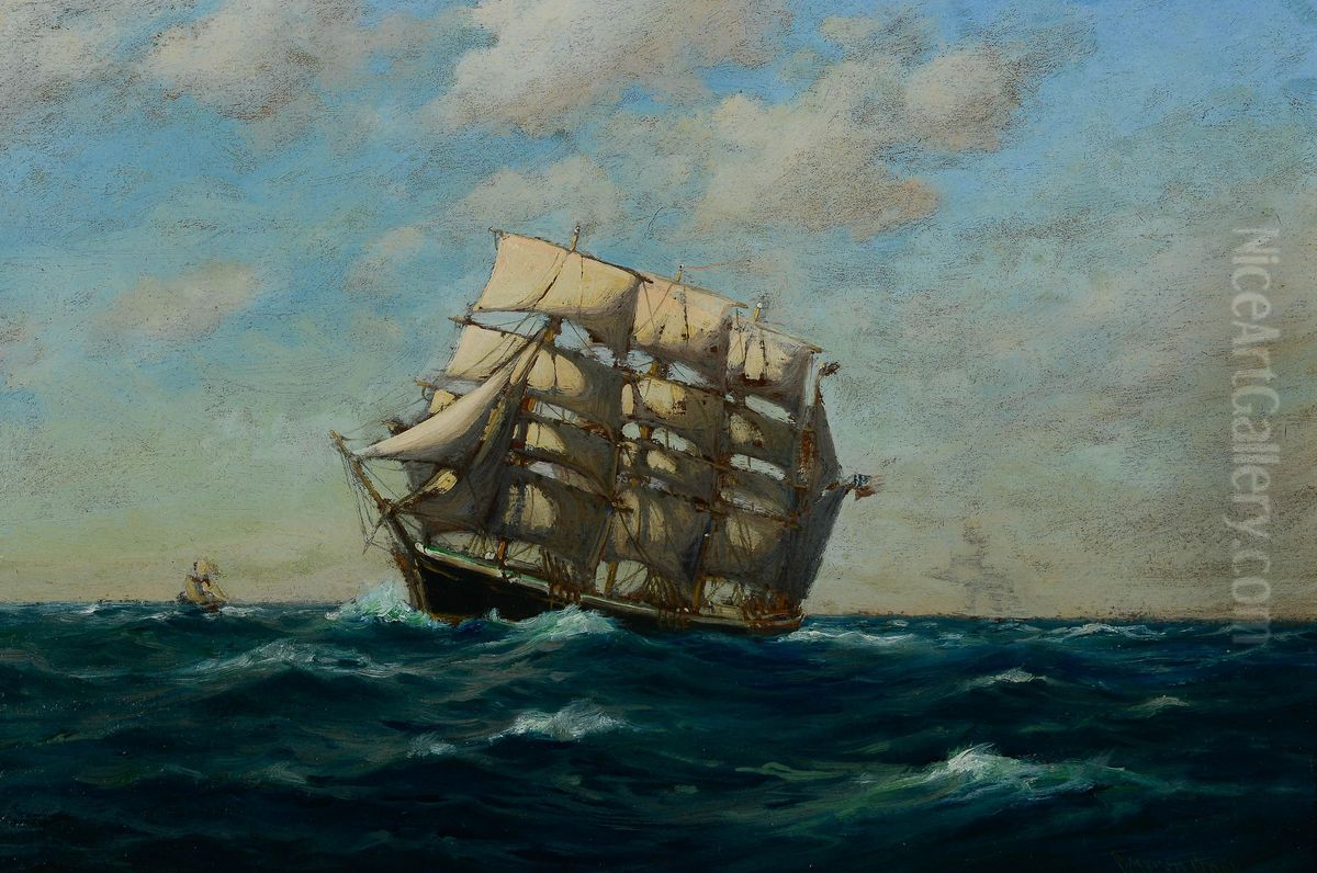 Untitled Oil Painting by C. Myron Clark