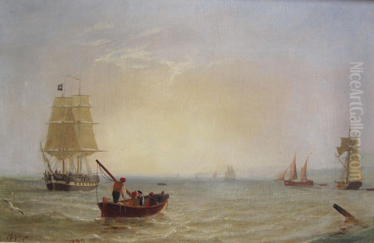 Morning On The Clyde Oil Painting by William Clark