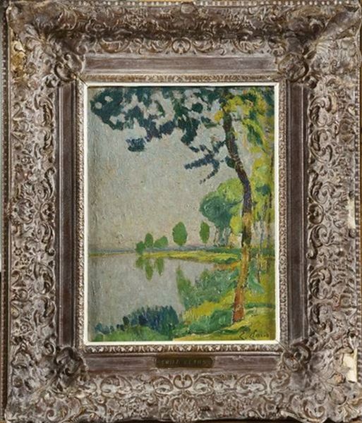 La Lys Oil Painting by Emile Claus