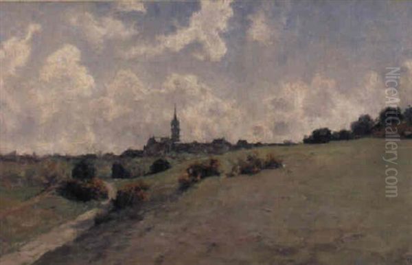 Paysage Oil Painting by Marie Joseph Leon Clavel Iwill