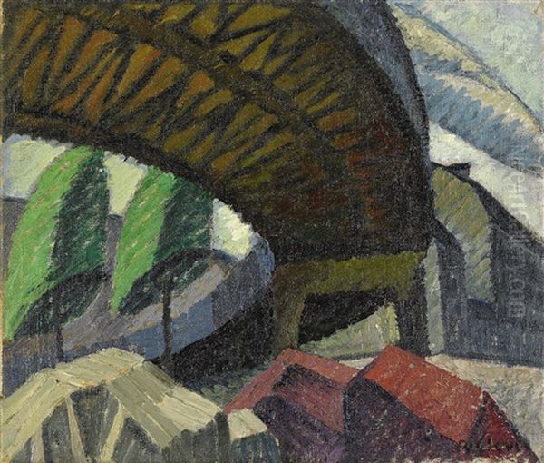 Bro, New York Oil Painting by Agnes Cleve