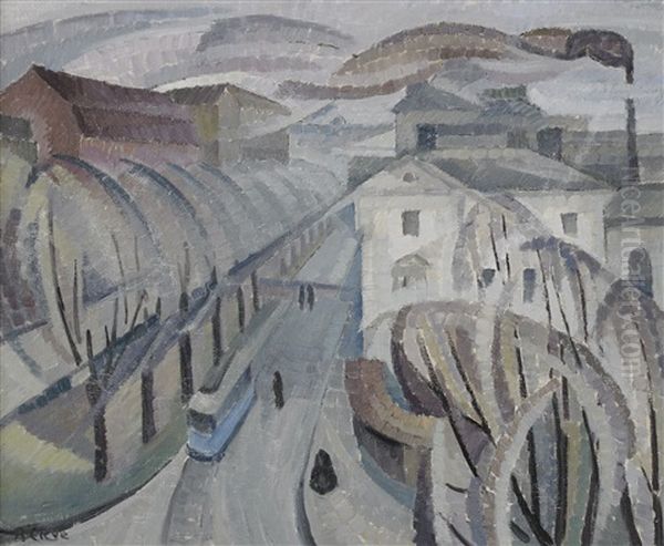 Allen Oil Painting by Agnes Cleve