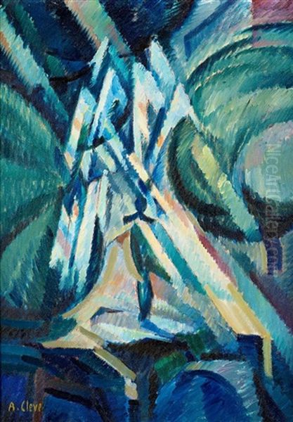 Vision Ii Oil Painting by Agnes Cleve