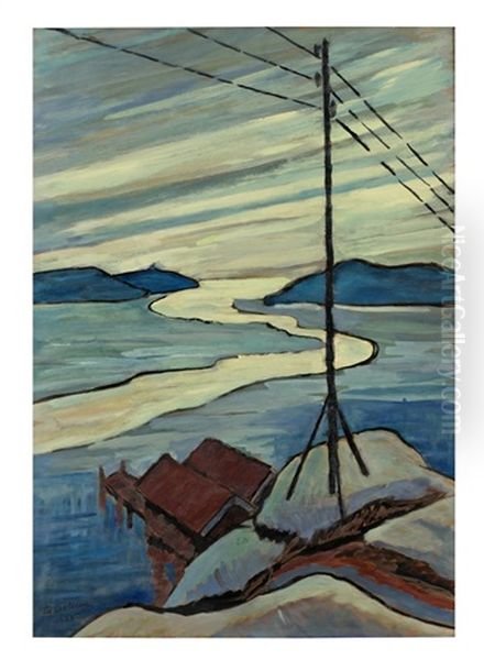 I Skargarden Oil Painting by Agnes Cleve