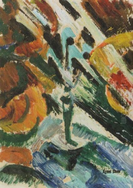 Vision Oil Painting by Agnes Cleve