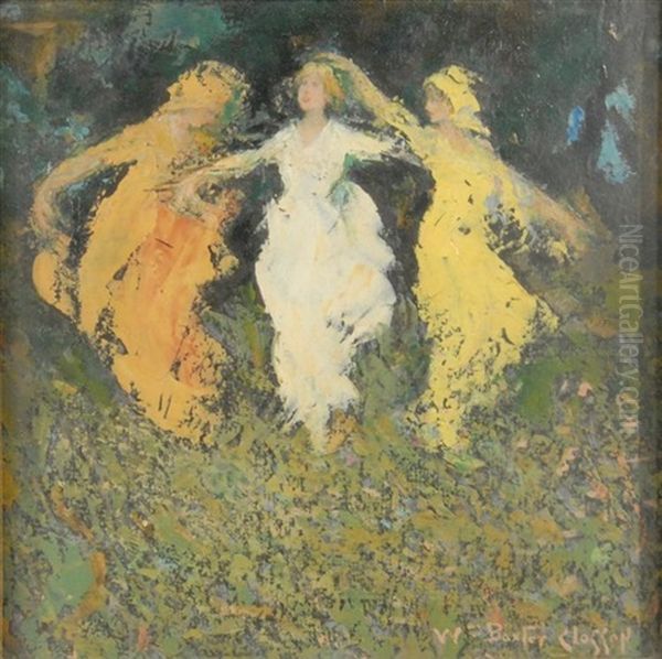 Again In The Open Oil Painting by William Baxter Closson