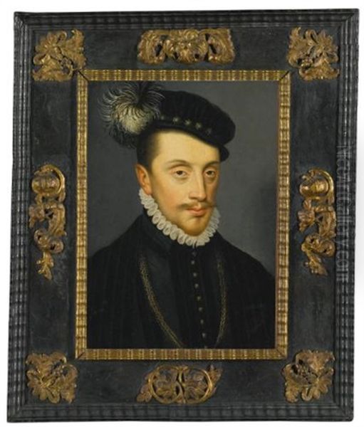 Portait Of Charles Iii, Duc De Lorraine Et Bar Oil Painting by Francois Clouet