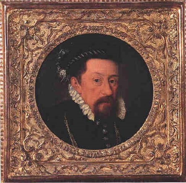 Portrait Du Duc De Montmorency Oil Painting by Francois Clouet