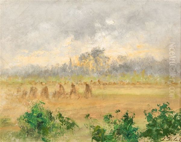 Sheaves Oil Painting by Xavier De Cock