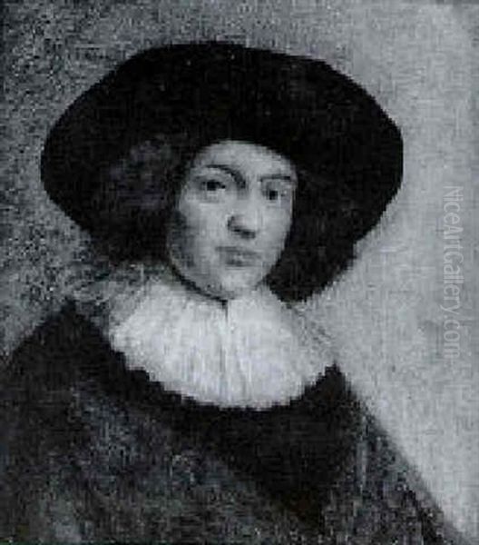 Portrait Of A Young Man Oil Painting by Pieter Codde