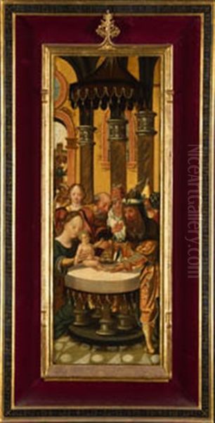 La Circuncision Oil Painting by Pieter Ii Coecke Van Aelst