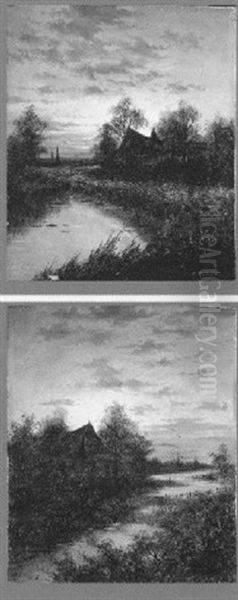 Henley On Thames Oil Painting by Sir Henry Cole