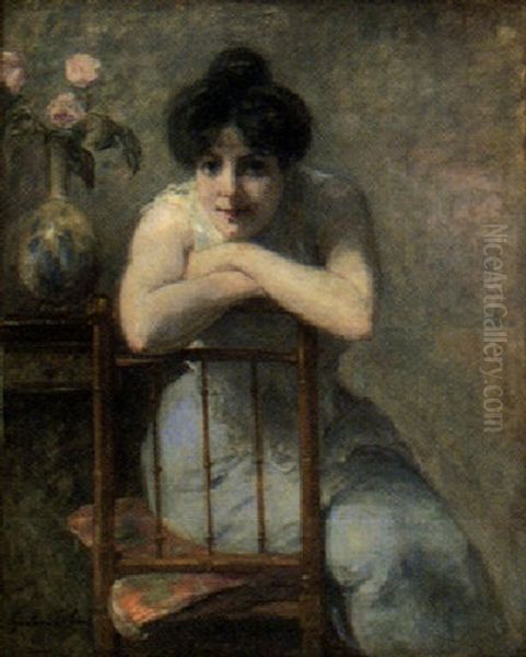 Le Matin Oil Painting by Gustave Colin