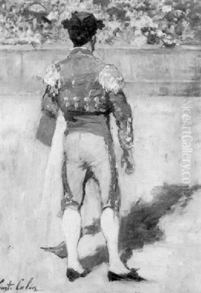 Toreador Oil Painting by Gustave Colin