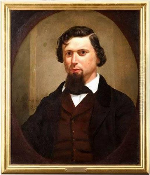 Portrait Of A Gentleman Oil Painting by Eliphalet Andrews