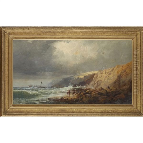 The Rescue Oil Painting by Collier, John