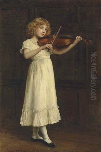 The Sonatina Oil Painting by Collier, John