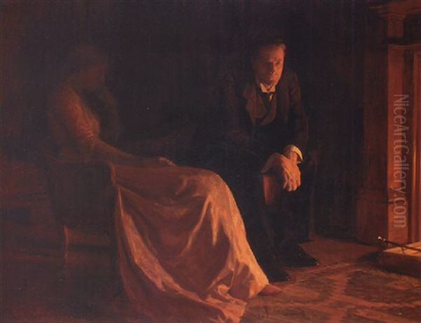 The Confession Oil Painting by Collier, John