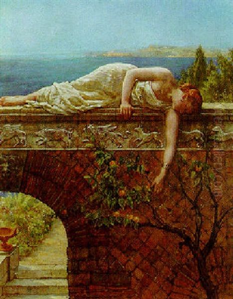 The Daughter Of Eve Oil Painting by Collier, John