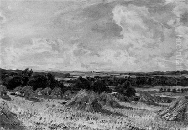 In The Sand Dunes Oil Painting by Thomas Collier