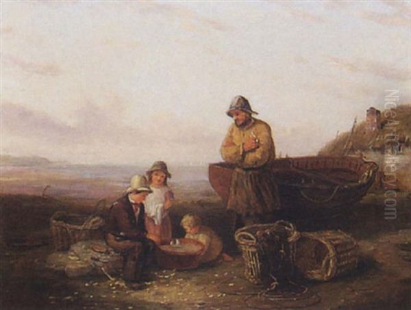 The New Boat Oil Painting by William Collins