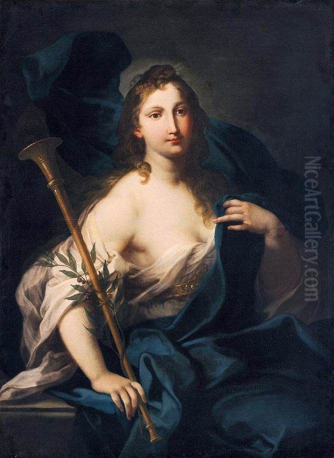 La Fama Oil Painting by Sebastiano Conca