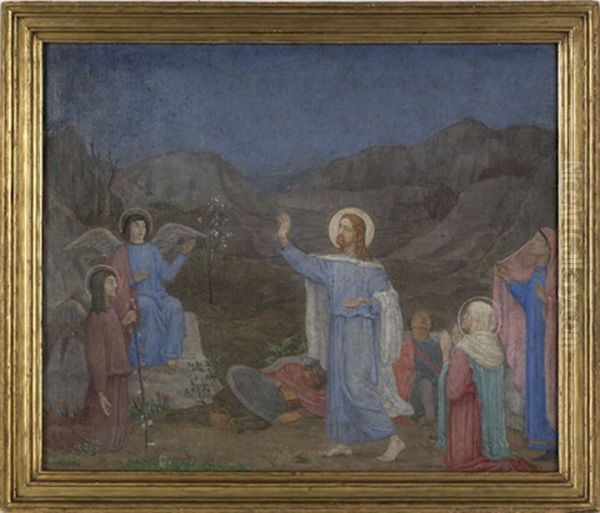 The Resurrection Oil Painting by John Ramsey Conner