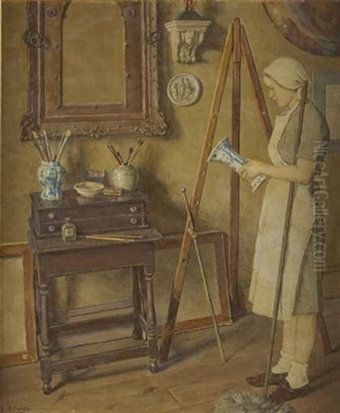 Untitled Oil Painting by John Ramsey Conner