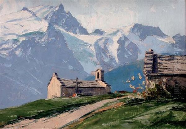 La Meige Oil Painting by Charles Henry Contencin