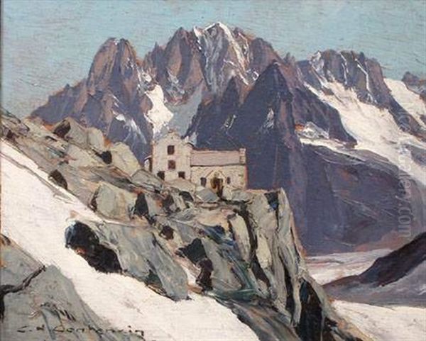 Refuge De Requin Oil Painting by Charles Henry Contencin