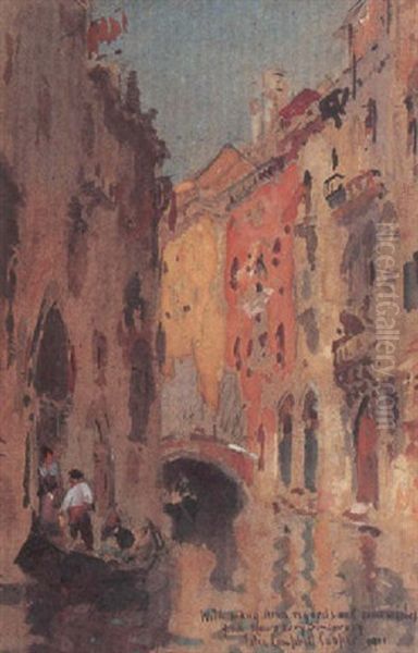 Venice Oil Painting by Colin Campbell Cooper