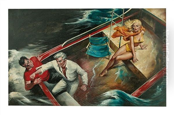 The Big Wet Kill Oil Painting by Charles George Copeland